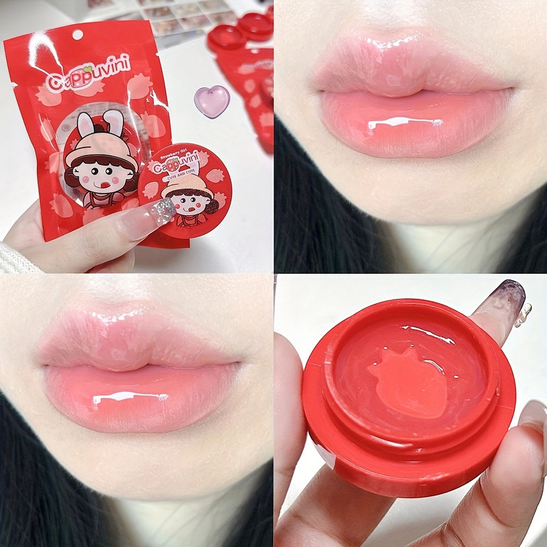 Strawberry Lip Balm Jelly Hydrating Moisturizer