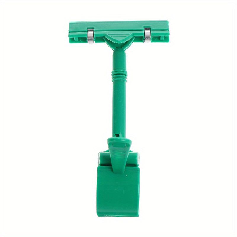 Supermarket Sign Holder Display Clip Card Tag Stand Label Rack