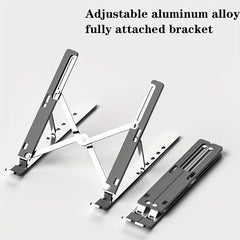Adjustable Laptop Stand Foldable Portable Silicone Pipe Design