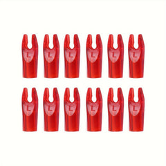 12pcs DIY Arrow Nock For 0.244in 6.2mm ID Shaft Archery Accessory