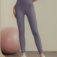 High Waist Yoga Pants Slim Fit Butt Lifting Tummy Control Sporty Pants