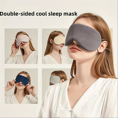 Soft Sleep Eye Mask Breathable Blackout Comfy Blindfold for Travel Yoga