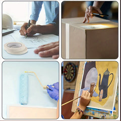 20M High Adhesive Textured Paper Tape for Spray Painting & Decoration