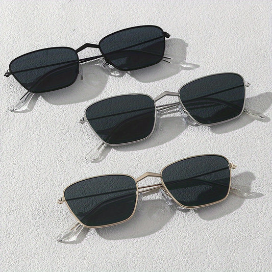 3 Pairs Men's Sunglasses UV Resistant for Holiday Party
