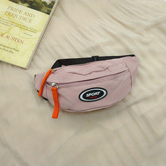 Kids Canvas Waist Bag - Casual Chest Bag for Boys