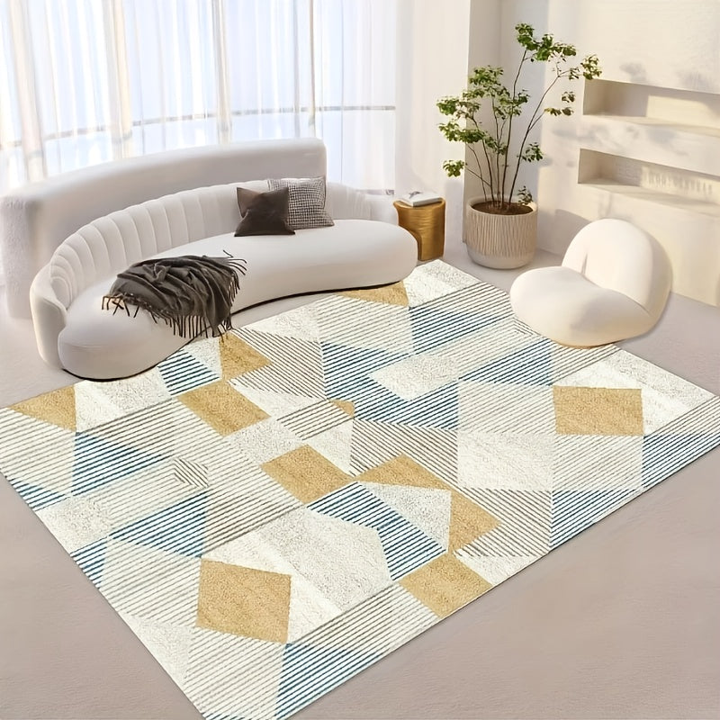 Nordic Large Area Carpet for Living Room Bedroom Machine Washable