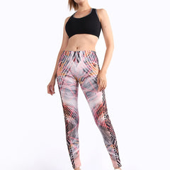 Tribal Print High Waist Leggings Stretchy Skinny Long Length Leggings