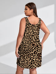 Leopard Print Tank Dress