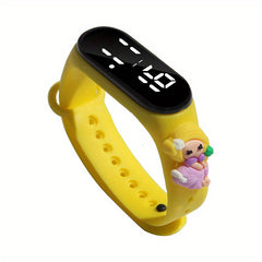 LED Touchscreen Waterproof Electronic Watch for Sport
