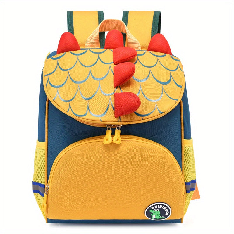Kids Cartoon Unicorn Dinosaur Backpack Nylon Shoulder Bag