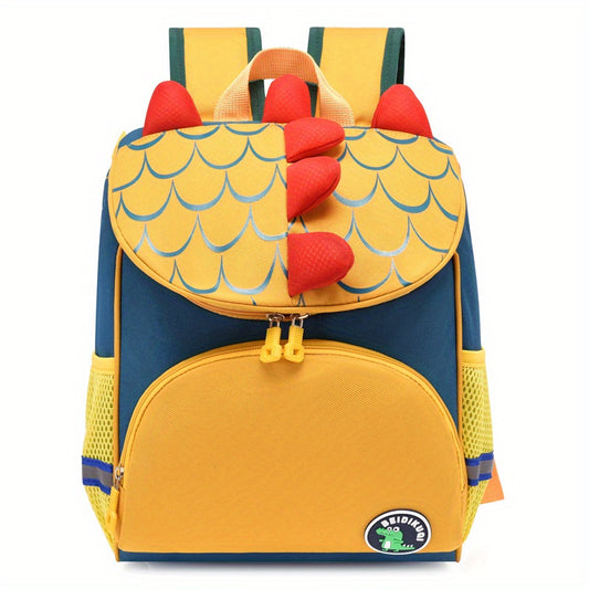 Kids Cartoon Unicorn Dinosaur Backpack Nylon Shoulder Bag
