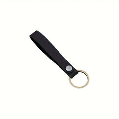 5pcs Cowhide Key Chain With Strong Buckle for Camping Hiking Travel
