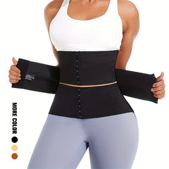 Front Buckle Waist Trainer Tummy Wrap Slim Girdle Belt