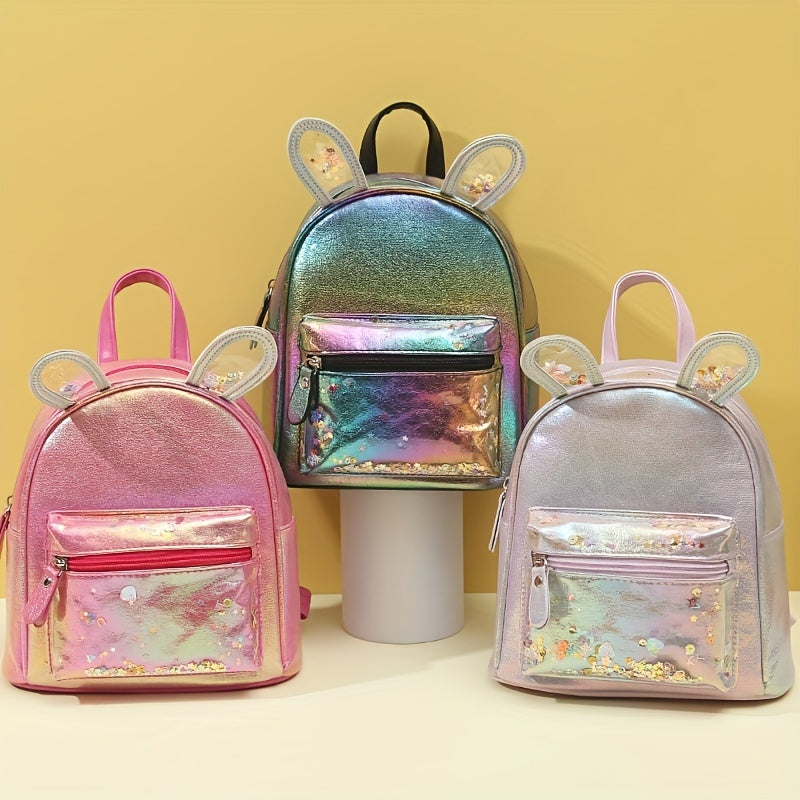 Rabbit Ear Double Shoulder Backpack Leisure Bag