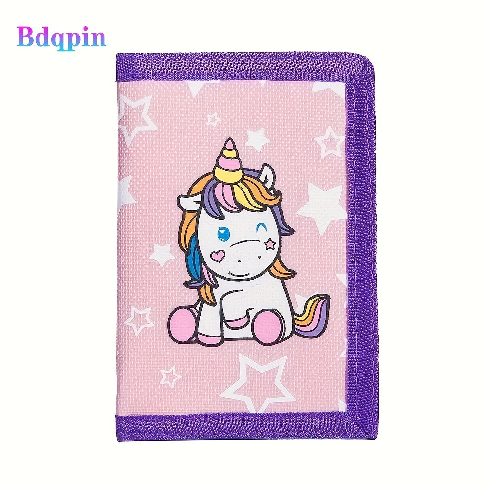 Unicorn Trifold Wallet for Kids - Perfect Birthday Gift