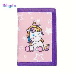 Unicorn Trifold Wallet for Kids - Perfect Birthday Gift