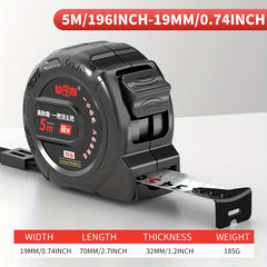 High Precision 10.1m Tape Measure Matte ABS Shell Metal Shaft
