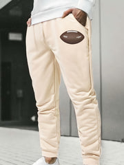 Men's Foot Bowl Cartoon Graphic Print Sweatpants