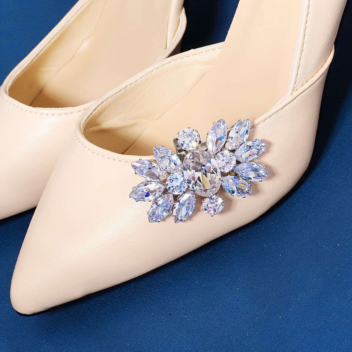 Shoe Clip Wedding Shoes High Heel Rhinestone Decoration Charm Buckle