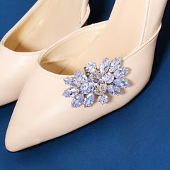 Shoe Clip Wedding Shoes High Heel Rhinestone Decoration Charm Buckle