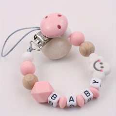 Cloud Silicone Pacifier Clip for Baby Safety