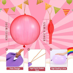 20/50pcs Punch Balloons Party Favors Bounce Balloons for Birthday Wedding