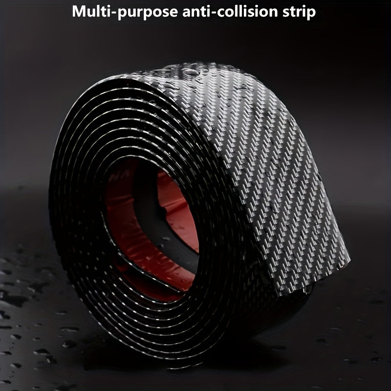 Car Door Entry Guards Carbon Fiber Scratch Cover Protector Strip