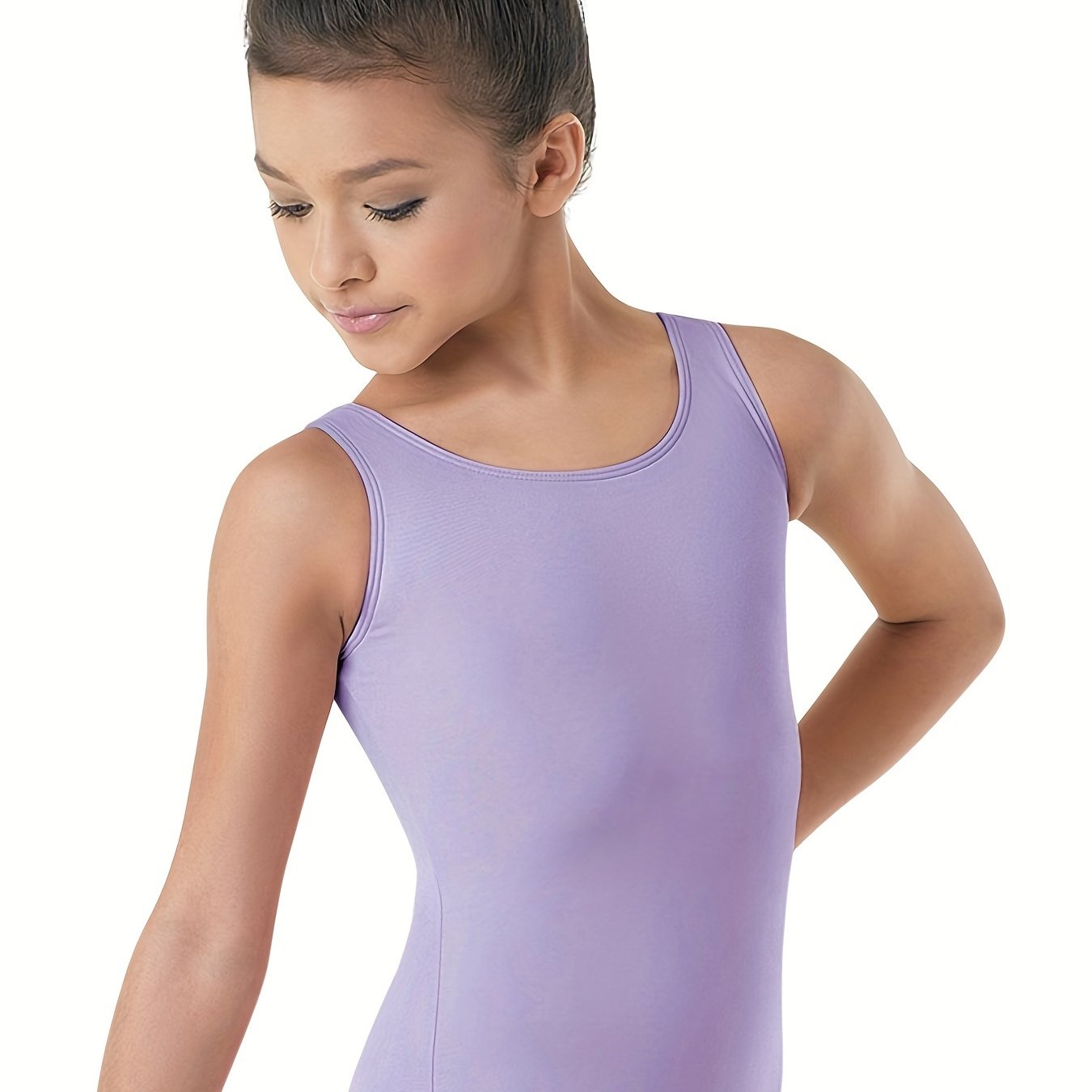 Girls Ballet Dance Dress Short Sleeve Cotton Leotards