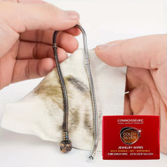 Precious Metal Cleaning Wipes for Jewelry - Deoxidize & Shine