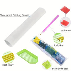 Adult 5D Rhinestone Diamond Painting Kit - Zodiac Art Painting Kit