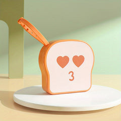 Cartoon Toast Cosmetics Box Plastic Jewelry Storage Drawer