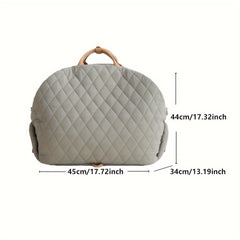 Waterproof Pet Carrier Car Pet Bag Cat Bag Detachable Pet Nest