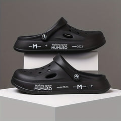 Men's Casual Slip On Hollow Out Sandals - Platform Shoes