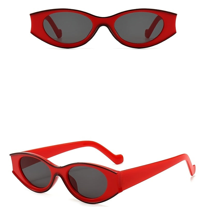 Oval Sunglasses UV Blocking Sun Glasses For Women Girls