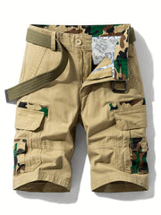 Men's Cargo Cotton Shorts For Summer Wear