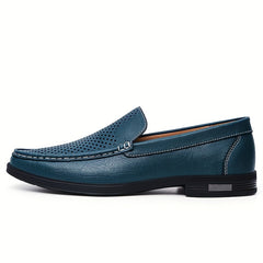 Men's Casual Formal Loafers PU Leather Shoes Soft Sole