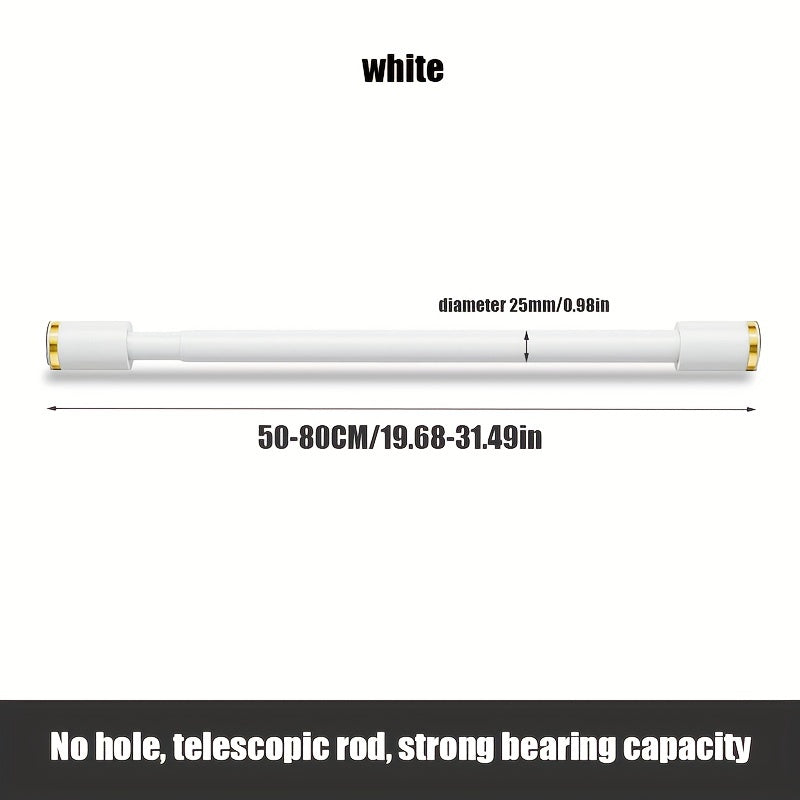 Telescopic Curtain Rod Multifunctional Shower Bathroom Accessories