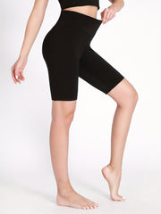 V Cross High Waist Leggings for Women