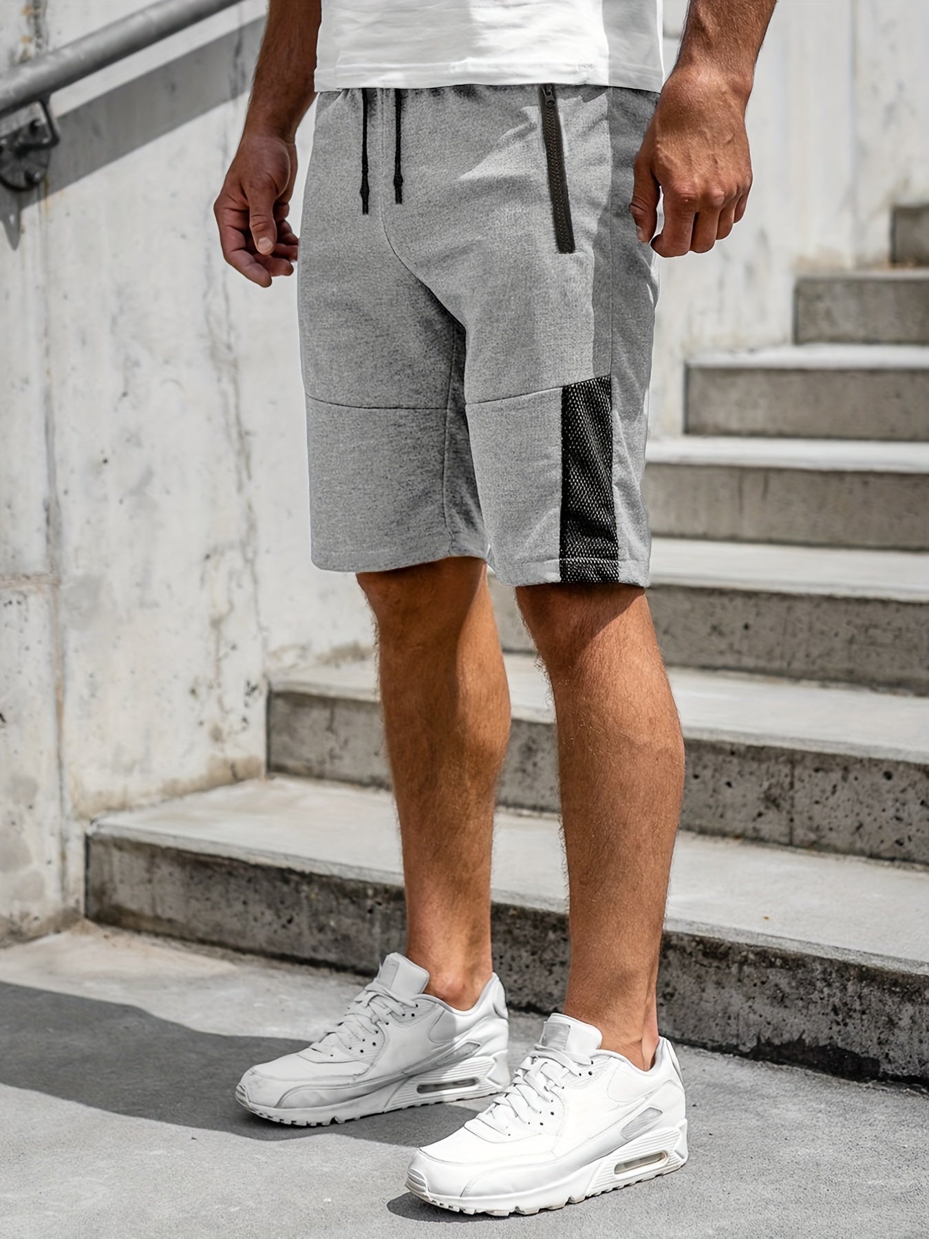Men's Drawstring Casual Shorts - Summer Style