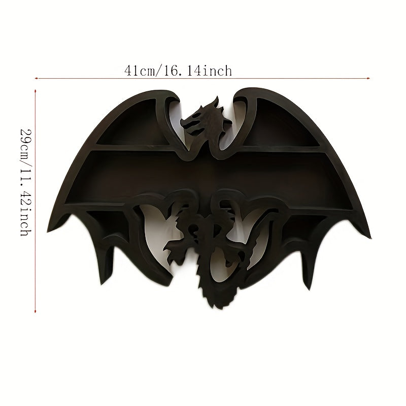 Gothic Dragon Crystal Holder Display Shelf Home Decor