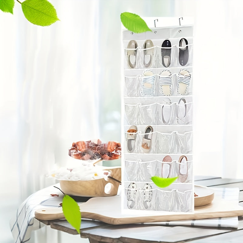 24 Pockets Shoe Bag Storage Hanging Travel Door Rear Shoe Storage Hanging Bag