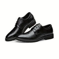 Men's PU Leather Oxford Shoes Formal Dress Shoes For Wedding Business
