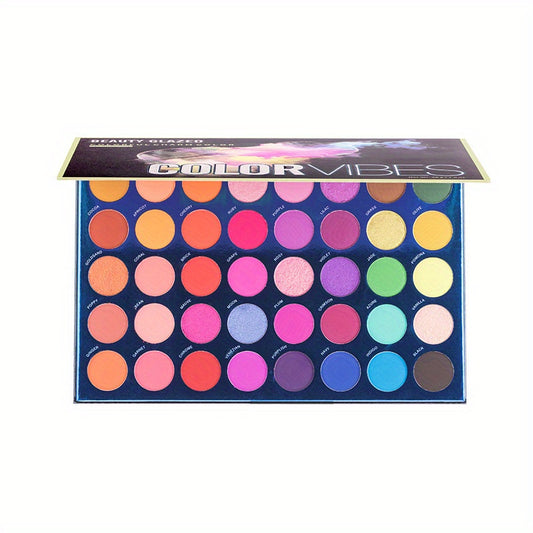 Highly Pigmented 40 Shades Eyeshadow Palette Waterproof Long Lasting Makeup