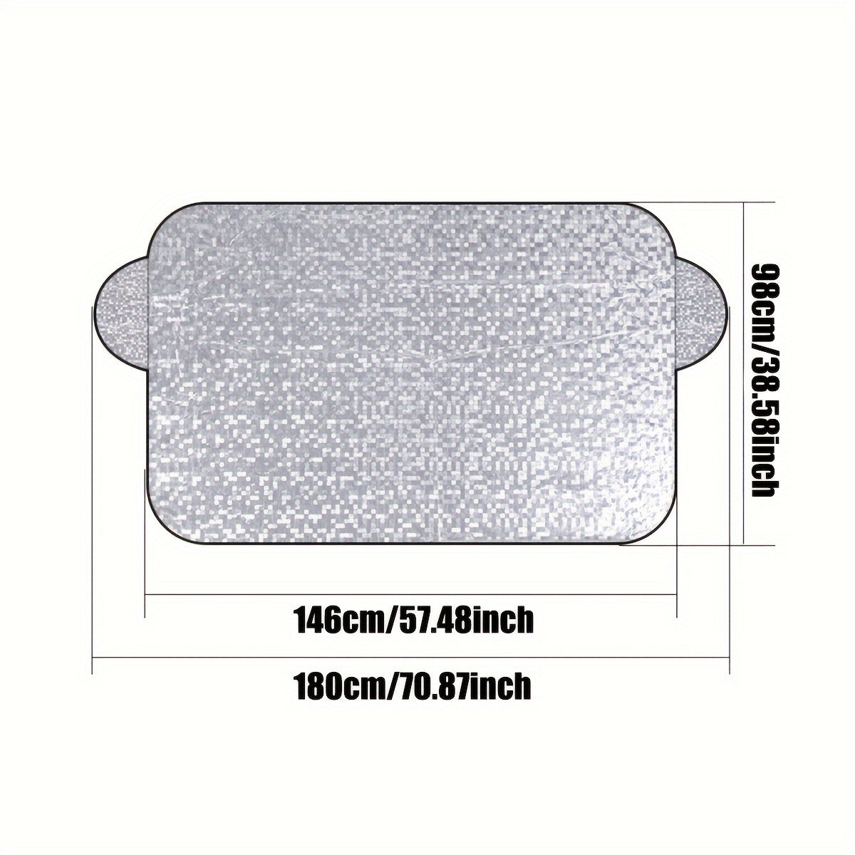 Car Windshield Pad Sunshade Frostproof Aluminum Plated Front Windshield