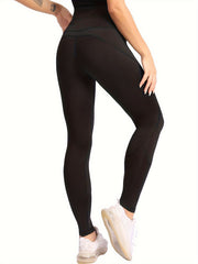Yoga Fitness Leggings Solid Sports Pants Women's Activewear