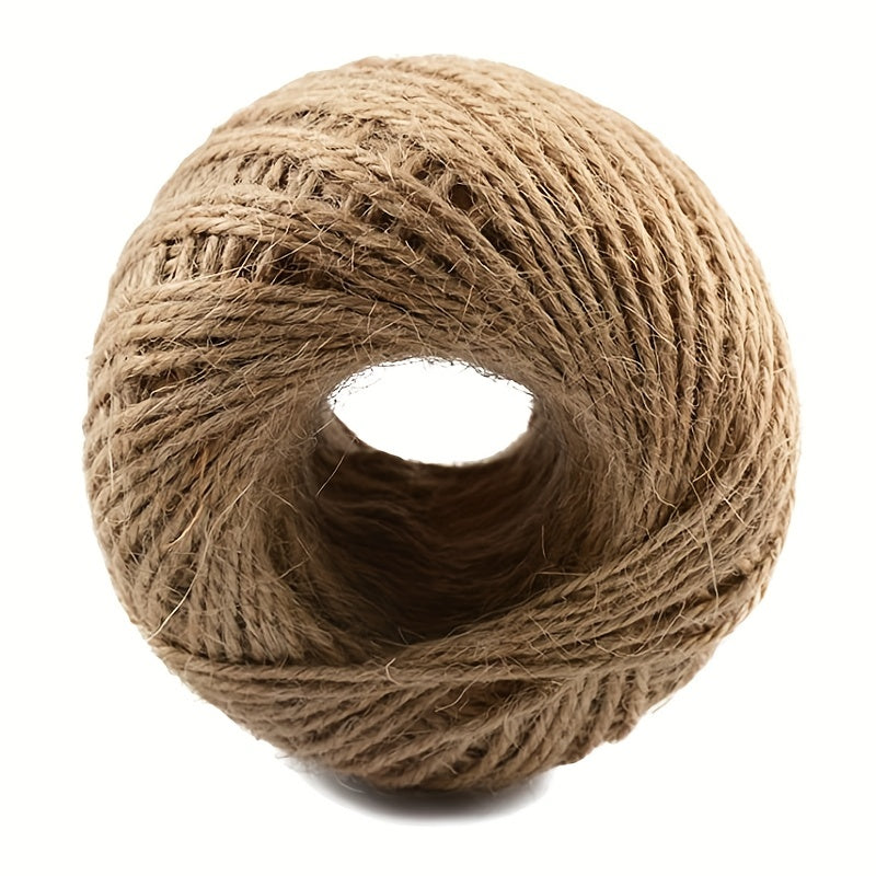 Natural Jute Twine 400 Feet Dia1MM DIY Rope Garden Twine Cord