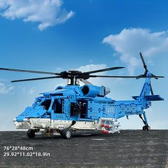 1389pcs Helicopter Building Block Toy - Ideal Airplane Toy for Adults