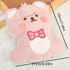 Cartoon Hot Water Bag Mini Portable Hand Warmer for Autumn and Winter