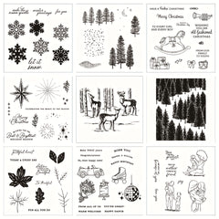 Christmas Metal Cutting Dies And Stamps For Scrapbook Craft Supplies