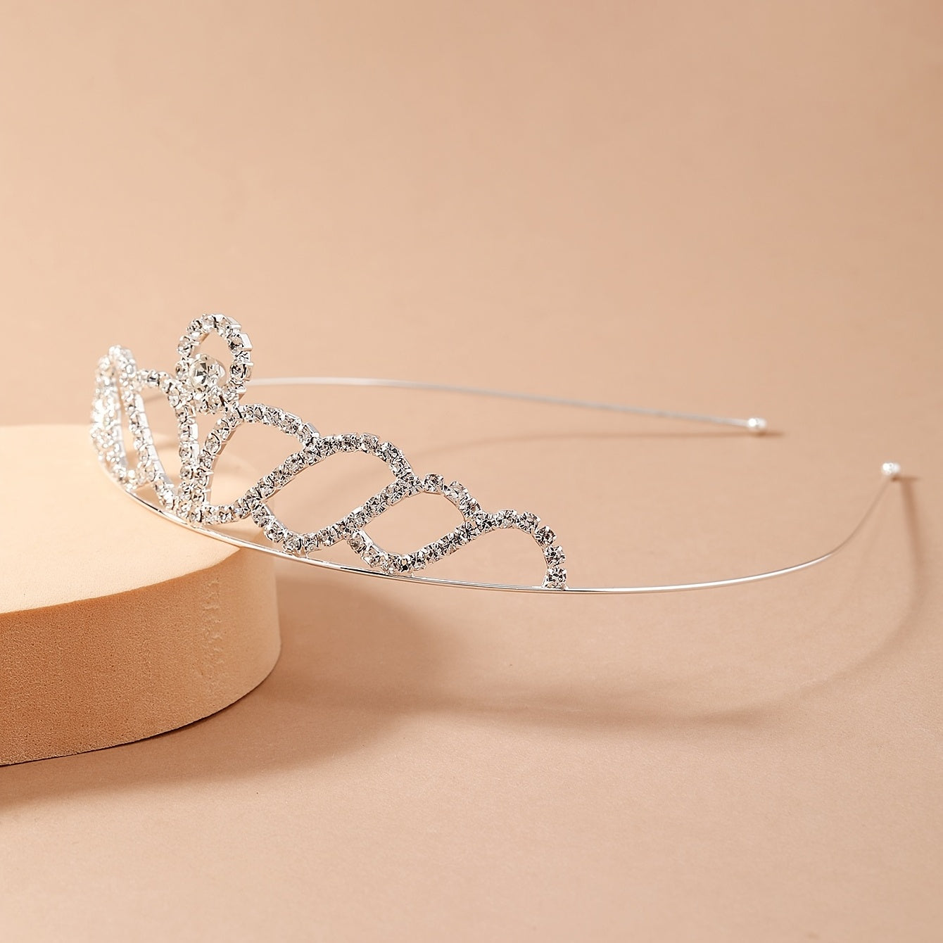 Crystal Headband Tiara Princess Crown Hair Accessories for Women